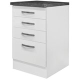 XXXL Kuhinjska Spodnja Omarica Alba, Bela, Š. 50 Cm Cene