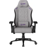 CHA41, Ergonomic Gaming Chair Advanced, premium anti-stain fabric, Grey