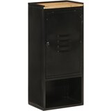 vidaXL Kopalniška omarica 40x27x90 cm železo in trden mangov les Cene