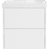 Germania Bijeli zidni ormarić za ispod umivaonika u mat dekoru 61x65 cm Bodera – | shoptok.hr