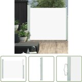  The Living Store Zložljiva stranska tenda za teraso 100x300 cm krem - Stranska Tenda, (21743161) Cene