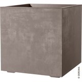 DEROMA Kocka za rastline "Millenium" z zbiralnikom vode - Sandstone - 49 cm | Shoptok.si
