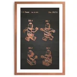 Uokvireni plakat Good Lego, 40 x 60 cm