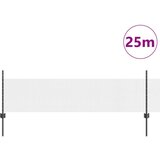  Set ograde za piletinu Set od 2 Siva Metal Plastika 25 x 0.5 m | shoptok.hr