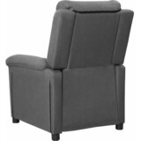  Naslonjač od tkanine svjetlosivi | shoptok.hr
