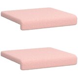  Jastučić za klupu 2 kom. Sherpa Tkanina Ružičasta Dubina 35 cm | shoptok.hr