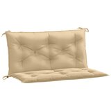  Jastuci za vrtnu klupu 2 kom bež 100x50x7 cm tkanine | shoptok.hr