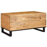  Klubska miza Naravna 80 x 50 x 40 cm Masiven les manga, (5000107360) | Shoptok.si