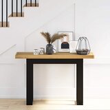 Maison Chic konzolna miza - miza ob steni NOAIN 120x30x75 cm trdna borovina, (21785781) Cene