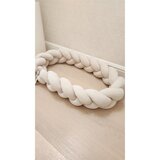 MimiNu ogradica/pletenica Velvet 220 cm - svjetlije bež | shoptok.hr