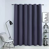  Zavjesa za zamračivanje s prstenima antracit 290 x 245 cm | shoptok.hr
