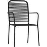  5-dijelni vrtni blagovaonski set crni | shoptok.hr