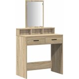  Toaletni stol Sonoma hrast 79 x 41 x 140 cm Konstruirano drvo | shoptok.hr