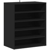 Ormarić za cipele crni 60 x 35 x 70 cm od konstruiranog drva | shoptok.hr