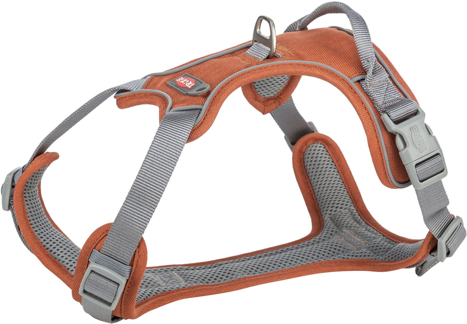Trixie oprsnica za pse premium active m-l 60-75 cm/25 mm narančasta | shoptok.hr