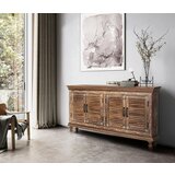 GINER Y COLOMER 4-vratna omarica iz visokokakovostnega, ročno poslikanega lesa, (22147870) | Shoptok.si