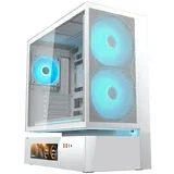 CFV235 mesh vision pc case, mid tower, white