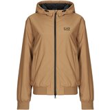 Ea7 Emporio Armani TRAIN CORE ID M HOODED PA - TRAIN CORE ID M HOODED PA Bež Cijene