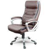 Sofotel EG-226 smeđa kožna uredska stolica | shoptok.hr
