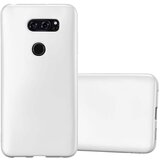  case, združljiv z lg v kovinsko srebro - zaščitni pokrov iz fleksibilnega silikona tpu, (20584837) | Shoptok.si