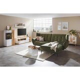 Mömax Visoka Komoda Ambiente, Bela, Barva Hrasta | Shoptok.si