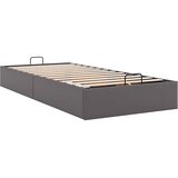  Otomanski okvir kreveta bez madraca sivi 90x190 cm umjetne kože | shoptok.hr