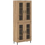  Highboard 2 kom. Umjetnički hrast 69,5 x 34 x 180 cm | shoptok.hr