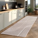 Ayyildiz Carpets Kremno bel pralen tekač 80x250 cm Pompei 1612 – | Shoptok.si
