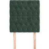  Uzglavlja 2 kom tamnozelena 80x7x78/88 cm baršunasta | shoptok.hr