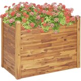 vidaXL Visoka greda 110x60x84 cm trden akacijev les | Shoptok.si