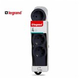 Legrand 694553 produžni blok 4X2P+E 1.5M (crna/t.siva) Cene
