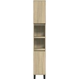 vidaXL 3-dijelni set kupaonskog namještaja boja hrasta sonome drveni | shoptok.hr