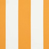  Električni zložljiv senčnik Rumena in Bela 4 x 2 m, (5000252354) | Shoptok.si