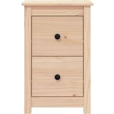 Nočna omarica 40x35x61,5 cm trdna borovina, (20730320) | Shoptok.si
