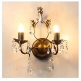  ONLI - Zidna svetiljka TERESA 2xE14/6W/230V bronzana | Eponuda.com
