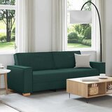SOFA za 3 osobe Tamnozelena 220 cm tkanina Cijene