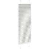 vidaXL Plisirana roleta svijetlosiva 50x150 cm širina tkanine 49,4 cm | shoptok.hr