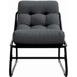  Vrtni namještaj s jastukom 2 pcs Crna 60,5 x 81 x 71 cm | Eponuda.com