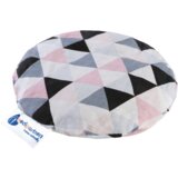 Medi Partners Children's cherry seed thermofor - Triangles pink Cene