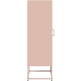 vidaXL Highboard Pink 36x39x123 cm Hladno valjano jeklo | Shoptok.si