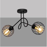  Plafonski luster OXFORD 2xE27/15W/230V crni | Eponuda.com