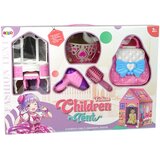 Princess Tent for Kids Beauty Salon Pink Accessories Crown | shoptok.hr