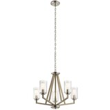 Elstead Lighting Elstead Kichler Deryn Viseča stropna svetilka z več kraki, starinsko siva, (22098268) | Shoptok.si