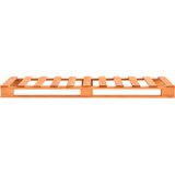  Okvir za krevet od paleta od masivne borovine smeđi 100x200 cm | Eponuda.com