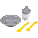 Bébé Douceur Plastičan dječji set posuđa 4 kom Cloud – Cijene