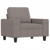  Fotelja smeđesiva 60 cm od tkanine | shoptok.hr