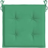  Blazine za vrtne stole 2 kosa zelene 50x50x3 cm oxford tkanina, (20656598) | Shoptok.si