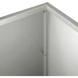  Vrtna saksija Srebrna 60 x 20 x 20 cm Nehrđajući čelik - Nehrđajući čelik 60 x 20 x 20 cm 1 | shoptok.hr