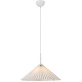 Markslöjd bela viseča svetilka ø 50 cm plisado Cene