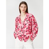 Koton Floral Shirt Relax Fit Long Sleeve | shoptok.hr